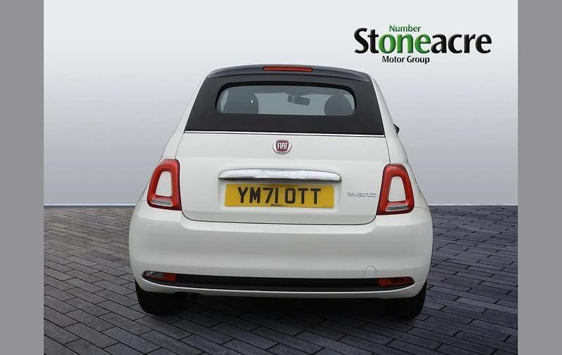 Used Fiat 500C Pop 70 HP (51 kW) 2022 White Cabriolet