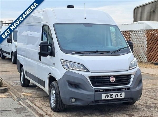 White Used 2015 Fiat Ducato Van | £4,799 (Fair price) - Image 1/1