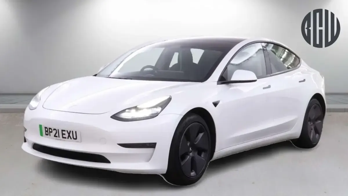 Used Tesla Model 3 Long Range AWD 366 kW (498 HP) 2021 White Sedan