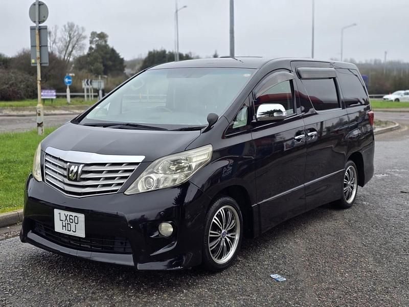 Usado Toyota Alphard 2010 Preto Monovolume