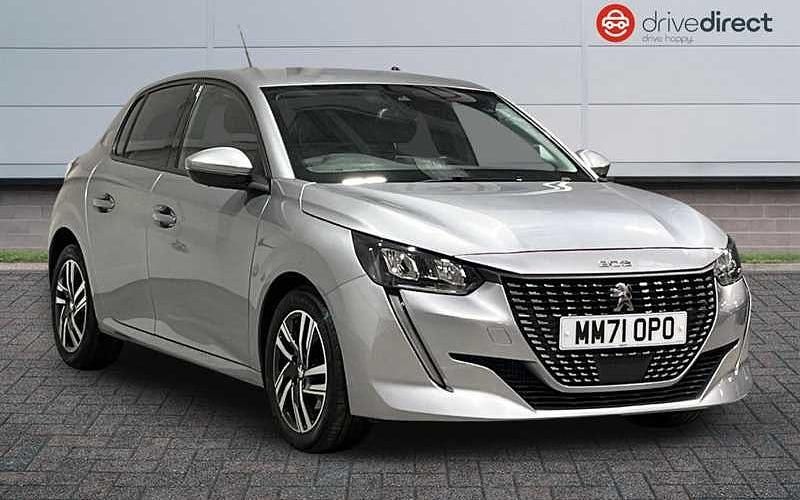 Used Peugeot 208 Allure Premium 102 HP (75 kW) 2022 Grey Hatchback