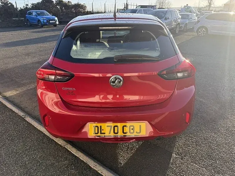Used Vauxhall Corsa 75 HP (55 kW) 2020 Red Hatchback