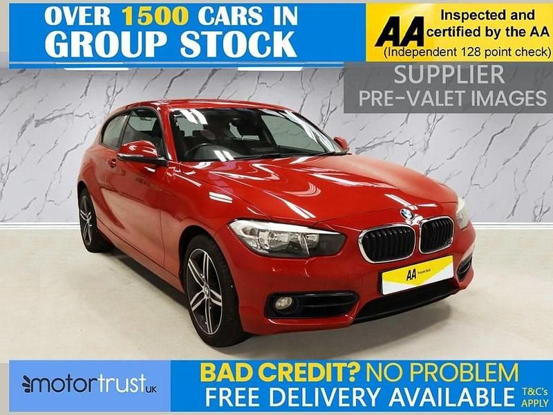Used BMW 118 Sport Line 150 HP (110 kW) 2019 Red Hatchback