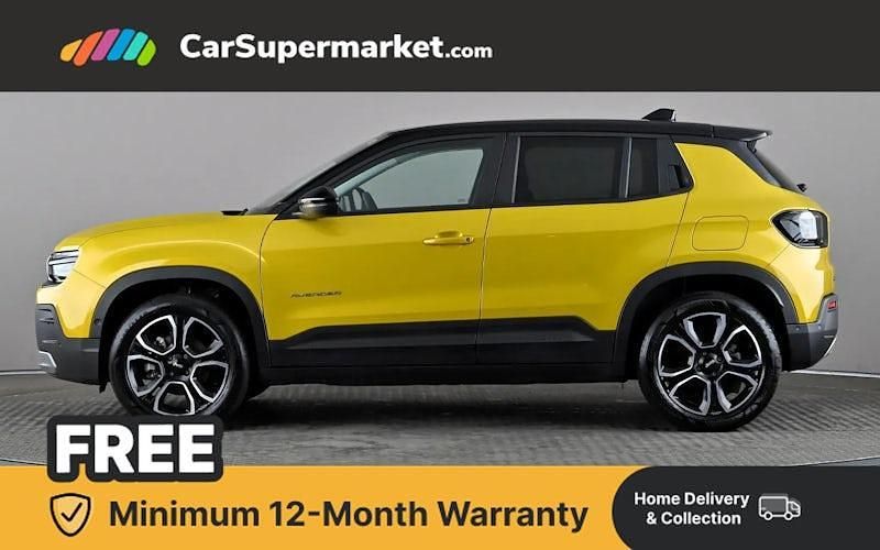 Used Jeep Avenger 114 kW (156 HP) 2023 Yellow/black SUV