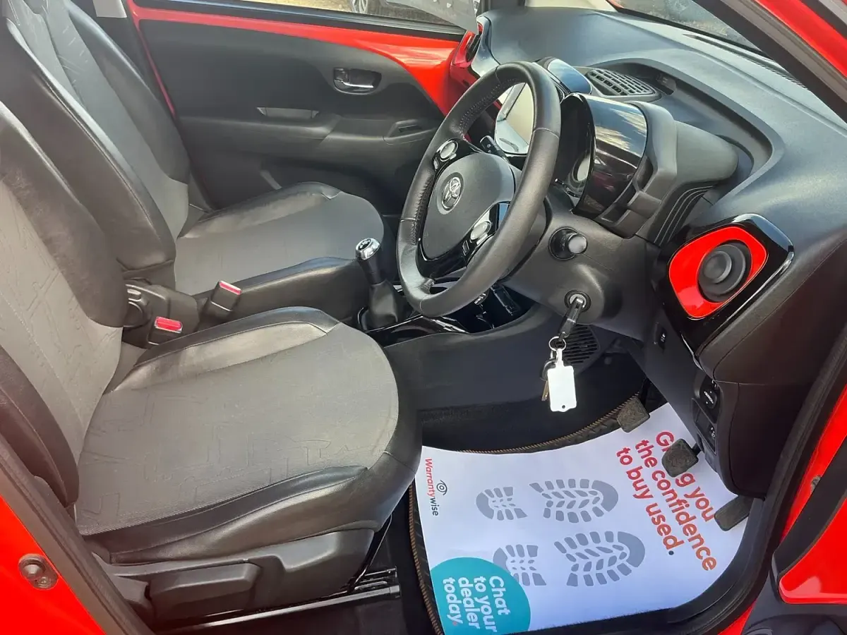 Used Toyota Aygo X-cite 2014 Orange Hatchback