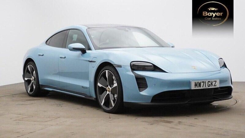 Blue Used 2021 Porsche Taycan Performance Package Sedan | £42,785 (Fair price) - Image 1/4