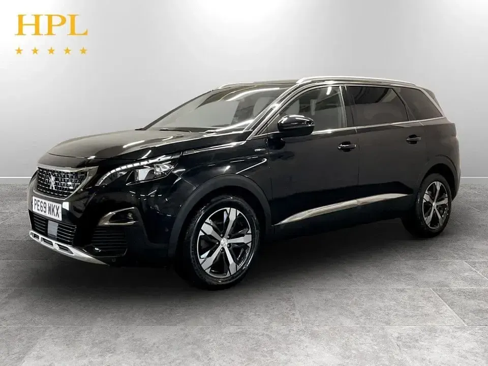 Used Peugeot 5008 GT-line 130 HP (95 kW) 2019 Black SUV