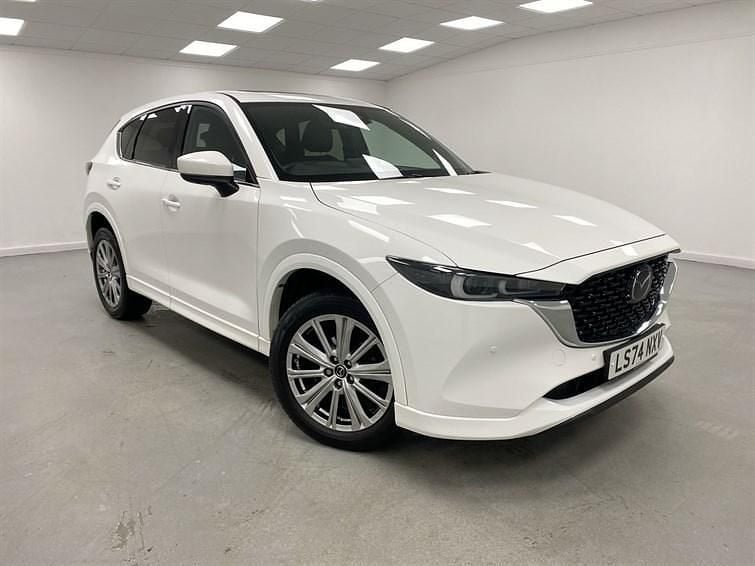 Used Mazda CX-5 Takumi-Line 2024 White SUV