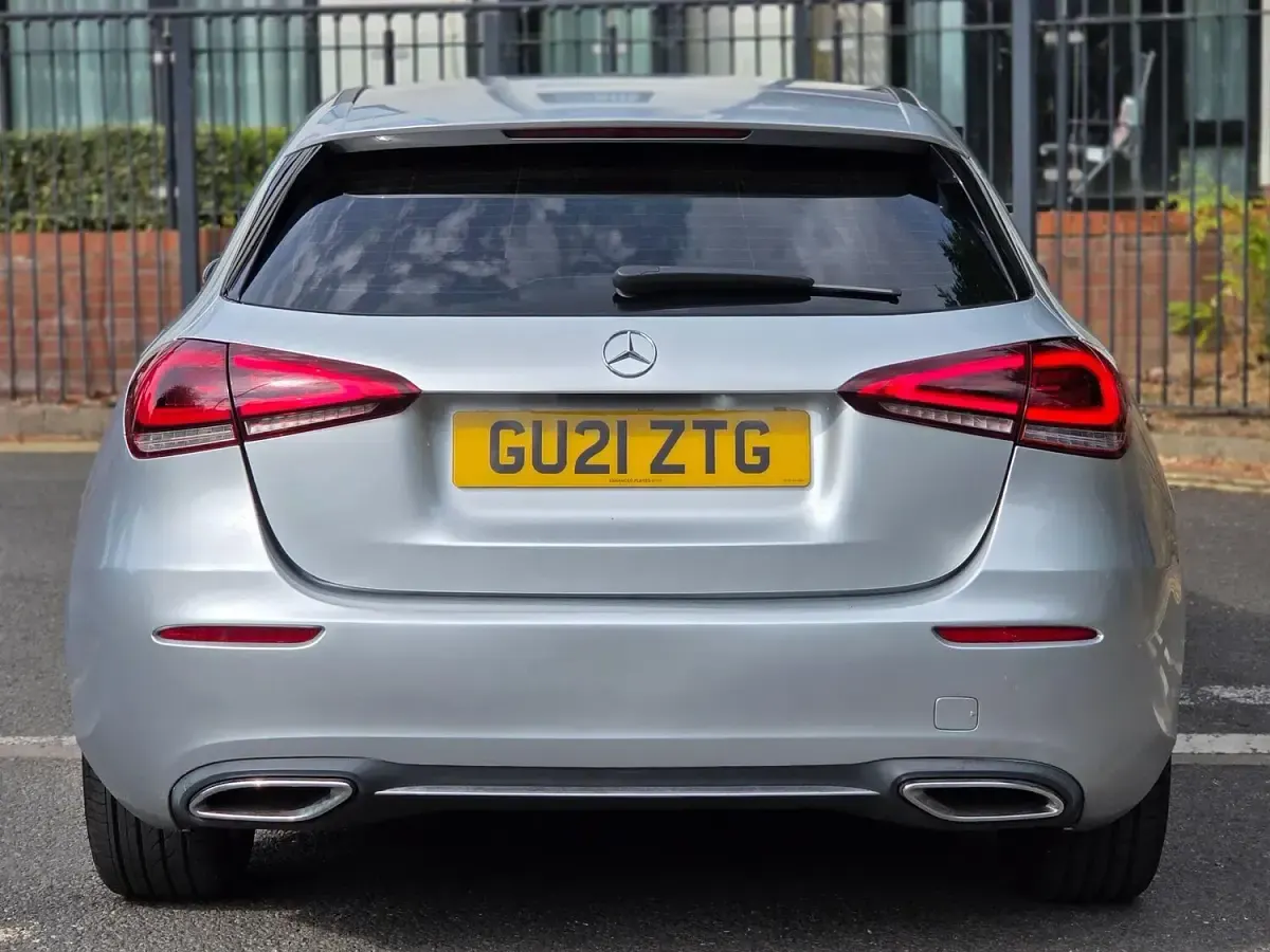 Used Mercedes A200 AMG line 2021 Silver Hatchback