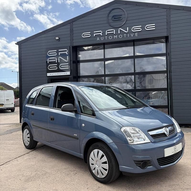 Used Vauxhall Meriva 104 HP (76 kW) 2008 Blue MPV