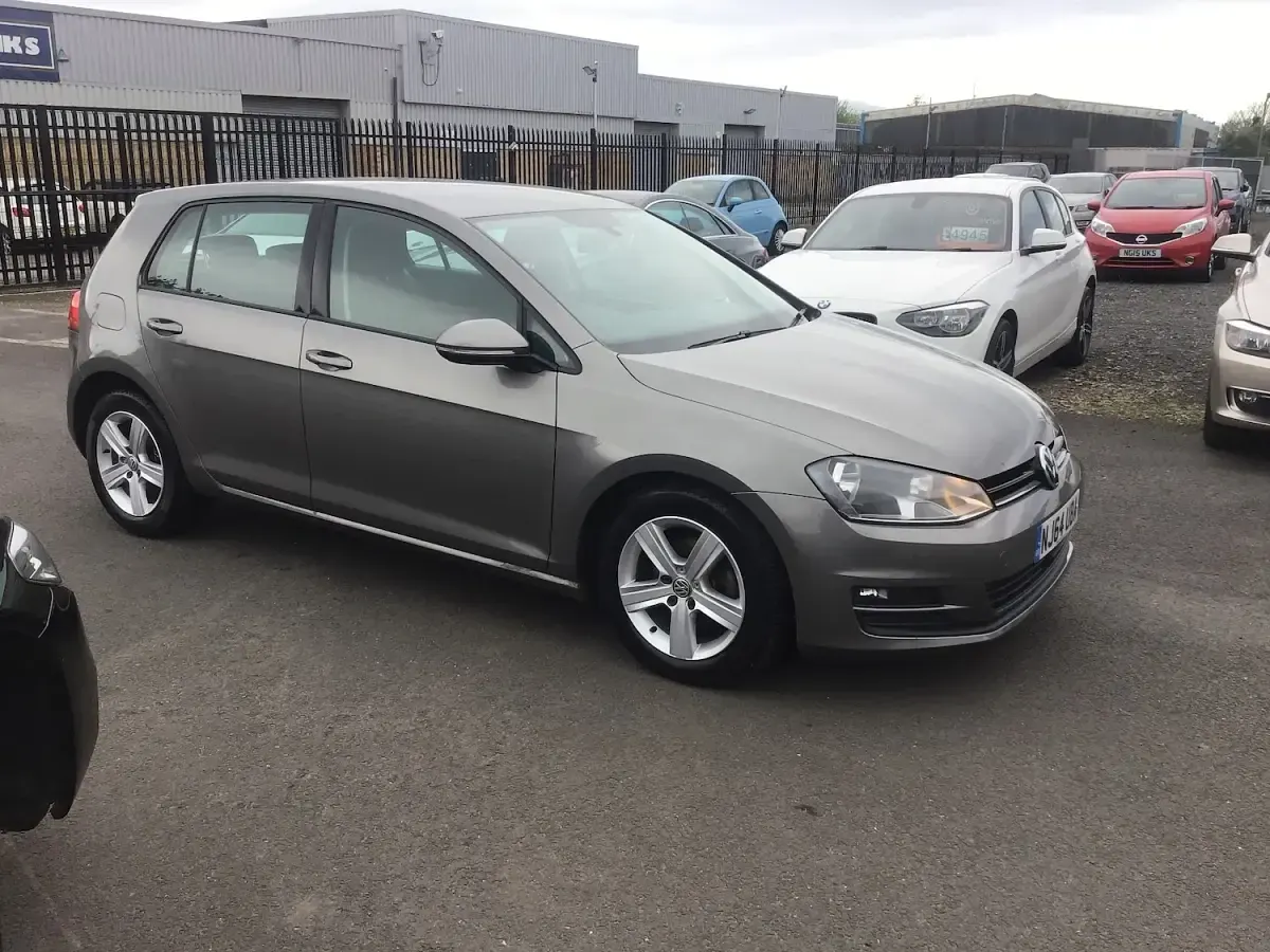 Used VW Golf VII Match 110 HP (80 kW) 2014 Grey Hatchback