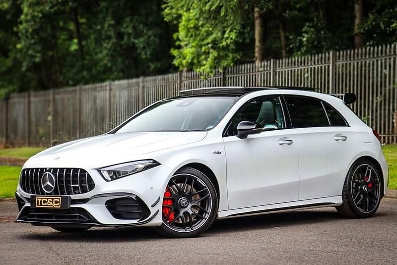 White Used 2022 Mercedes A45 AMG AMG Hatchback | £42,000 (Fair price) - Image 1/4