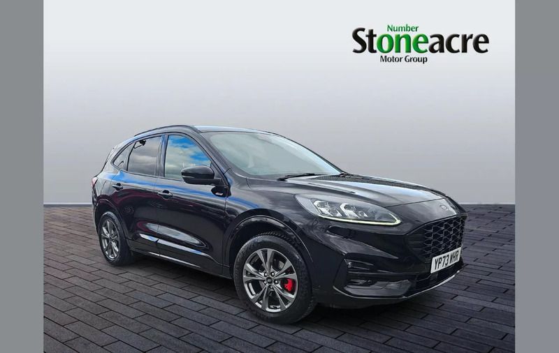 Black Used 2023 Ford Kuga ST-Line SUV | £28,990 (Expensive) - Image 1/2