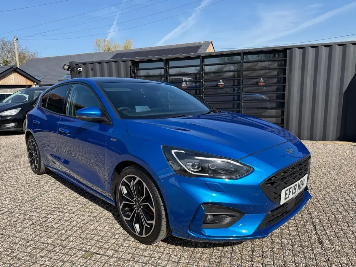 Used Ford Focus ST-Line X 2019 Blue Hatchback