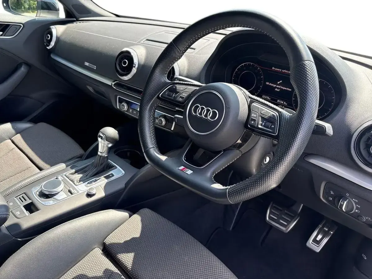Used Audi A3 Sportback S-Line 148 HP (108 kW) 2019 Black Hatchback