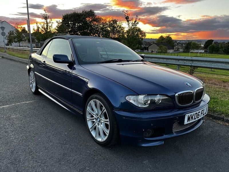 Blue Used 2006 BMW 320 Cabriolet M Sport Cabriolet | £2,480 - Image 1/4