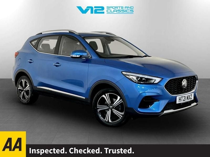 Blue Used 2021 MG ZS Excite Hatchback | £11,795 (Fair price) - Image 1/3