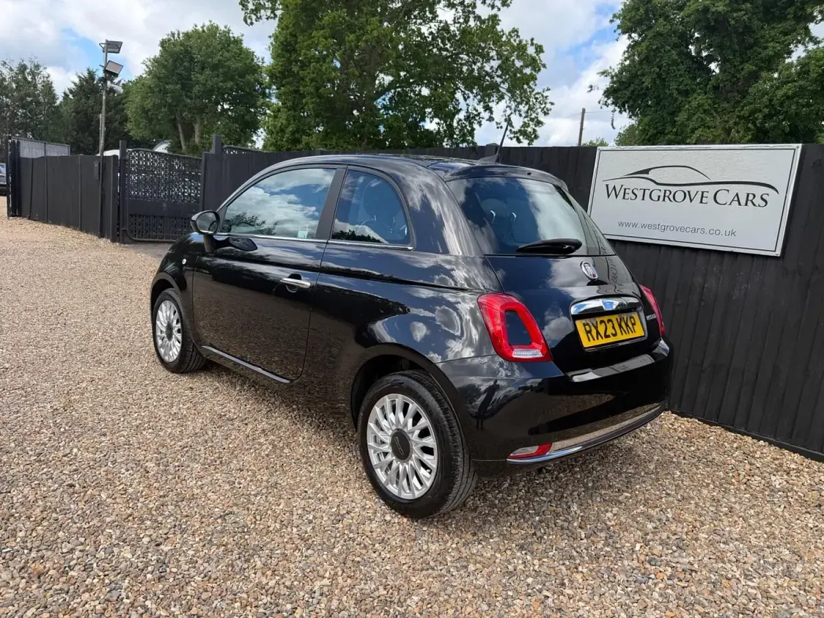Used Fiat 500 2023 Black Hatchback