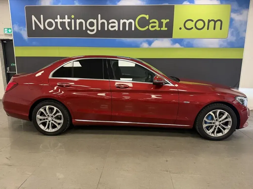 Used Mercedes C350 Premium Plus 2016 Red Sedan