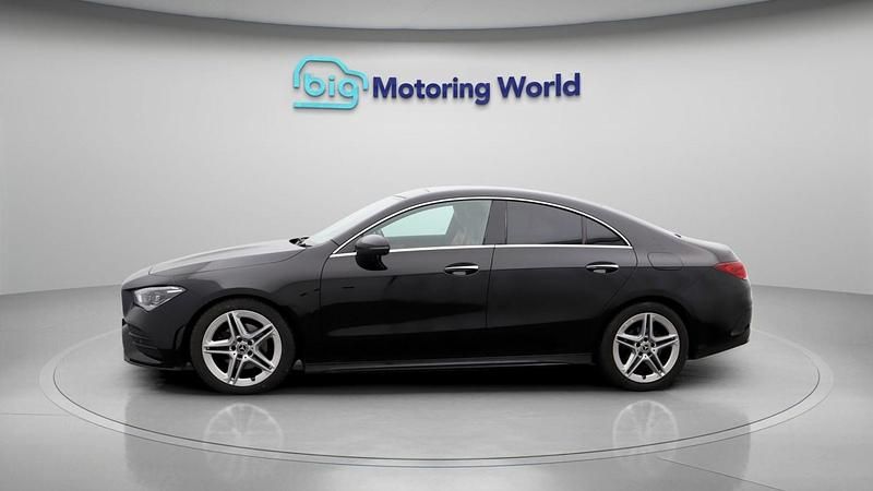Used Mercedes CLA180 AMG line 134 HP (98 kW) 2020 Black Sedan