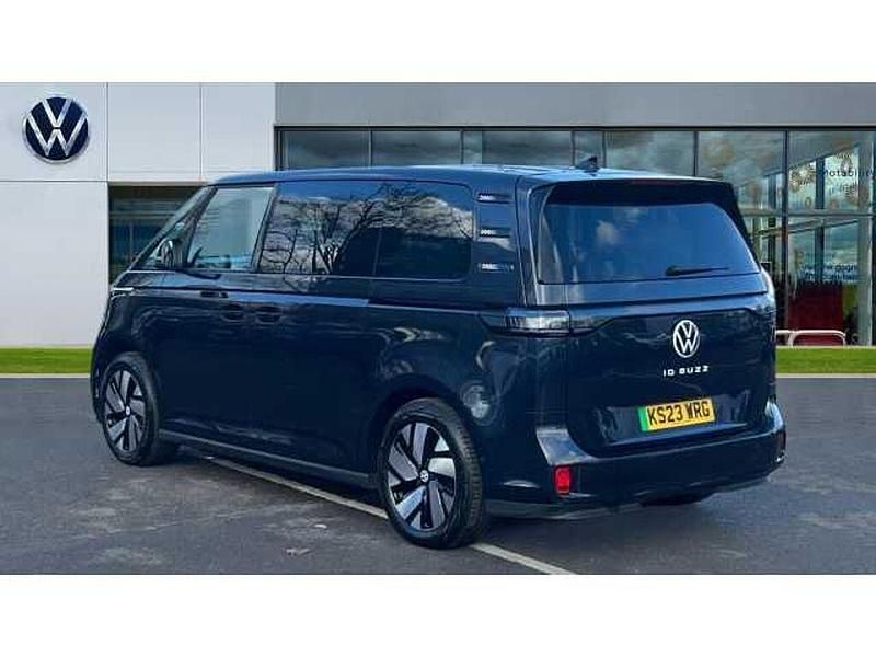 Used VW ID. Buzz Pro 150 kW (204 HP) 2023 Starlight blue metallic MPV