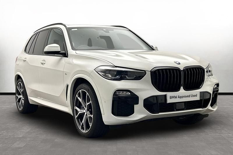 White Used 2019 BMW X5 M Sport SUV | £36,500 (Good price) - Image 1/3