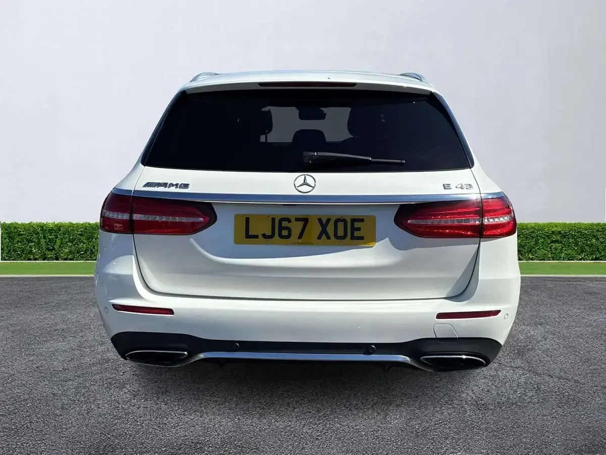 Used Mercedes E43 AMG Premium 2017 White Sedan