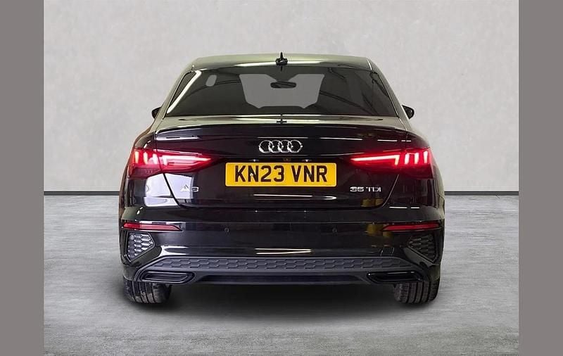 Used Audi A3 Advanced 150 HP (110 kW) 2023 Black Sedan