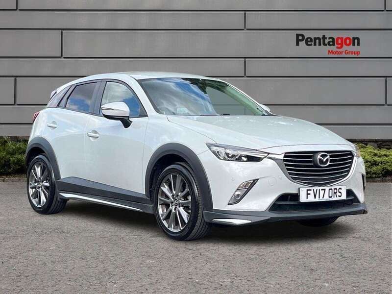 Silver Used 2017 Mazda CX-3 Inclusive SUV | £10,950 (Fair price) - Image 1/4