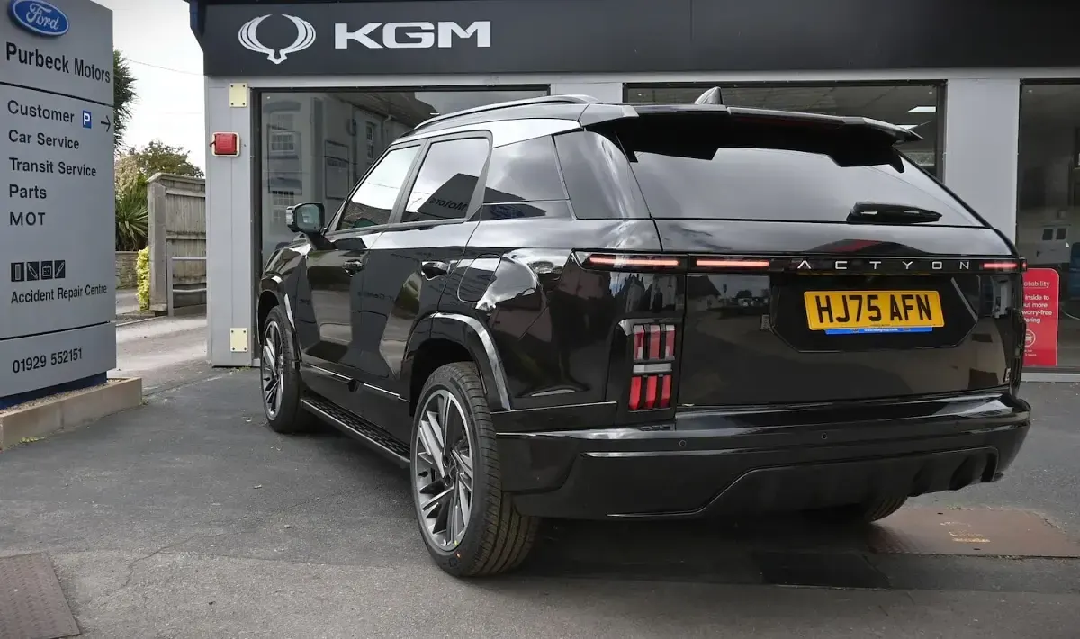New KGM Actyon 163 HP (119 kW) 2025 Black SUV