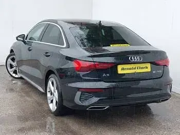 Used Audi A3 S-Line 110 HP (80 kW) 2023 Black Sedan