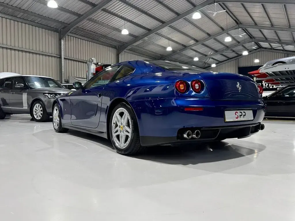 Used Ferrari 612 532 HP (391 kW) 2008 Blue Coupe