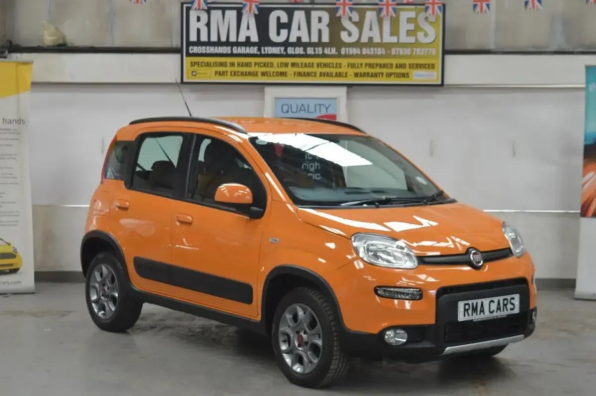 Used Fiat Panda 4x4 2014 Orange Hatchback