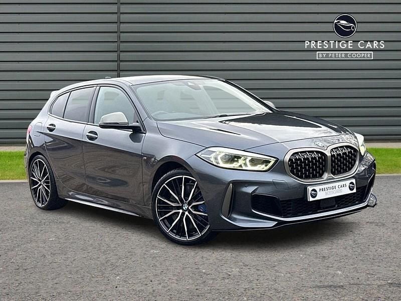 Used BMW M135 Comfort Edition 301 HP (221 kW) 2021 Grey Hatchback