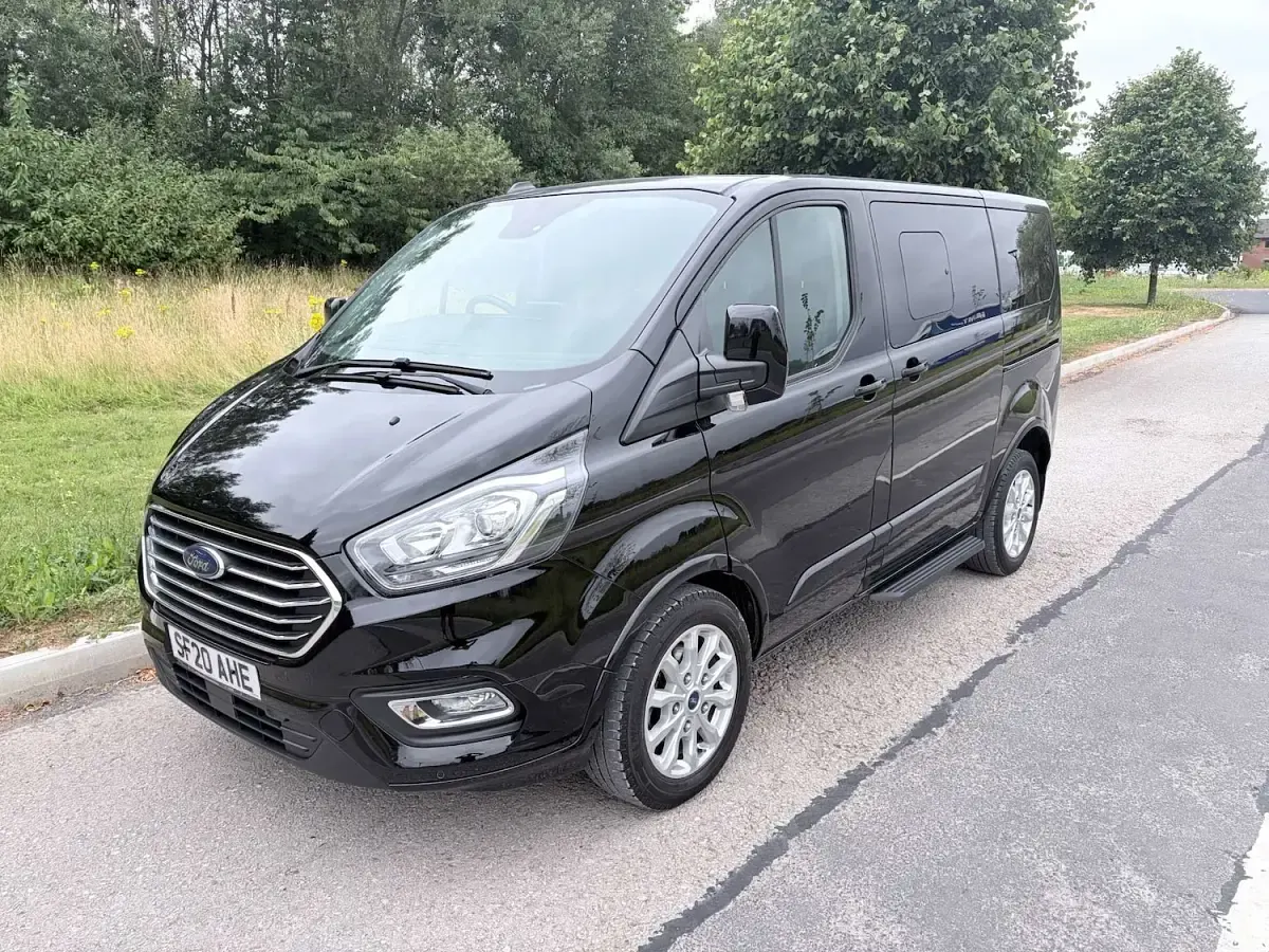 Used Ford Tourneo Custom Titanium 2020 Black Van
