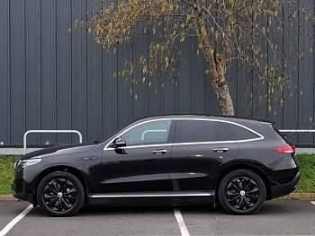 Used Mercedes EQC400 300 kW (408 HP) 2021 Black SUV