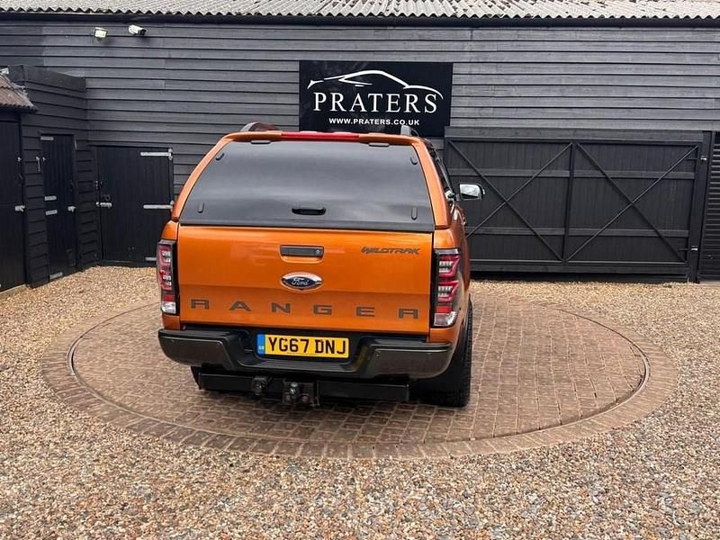Used Ford Ranger Wildtrack 200 HP (147 kW) 2017 Orange Pickup