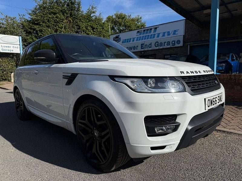 White Used 2016 Land Rover Range Rover Sport HSE SUV | £17,995 (Good price) - Image 1/4