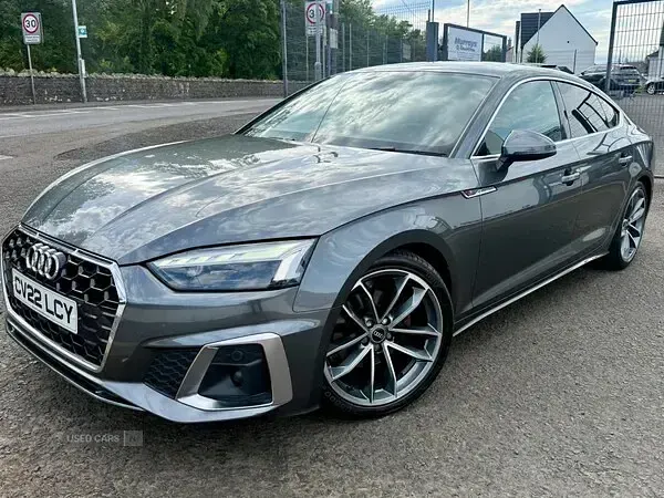 Used Audi A5 S-Line 2022 Grey Coupe