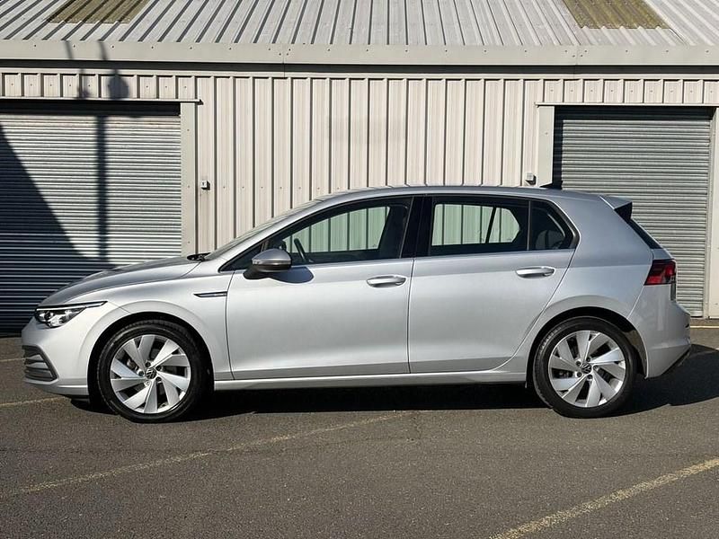 Used VW Golf VII Style 150 HP (110 kW) 2020 Silver Hatchback
