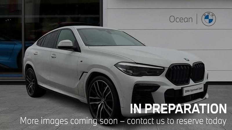Used BMW X6 M Sport 282 HP (207 kW) 2022 White SUV