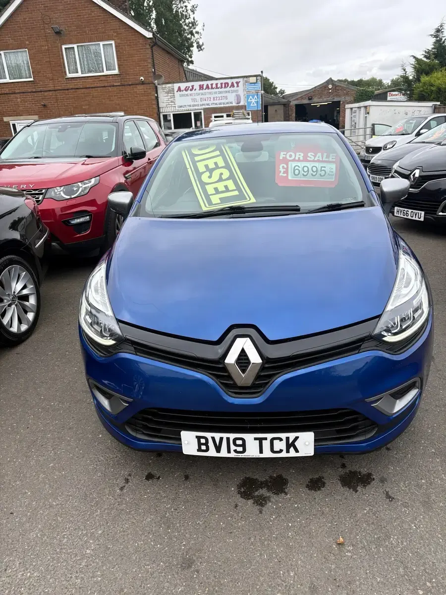 Used Renault Clio GT-Line 110 HP (80 kW) 2019 Blue Hatchback