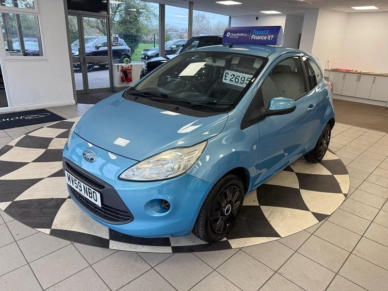 Used Ford Ka Style 69 HP (50 kW) 2009 Blue Hatchback