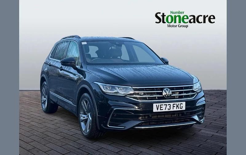 Used VW Tiguan R-line Edition 150 HP (110 kW) 2023 Black SUV