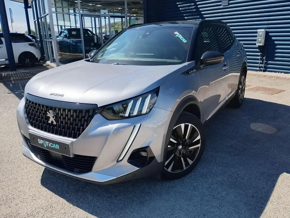 Used Peugeot 2008 GT-line 129 HP (94 kW) 2020 Grey SUV