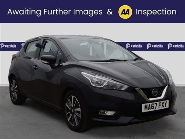 Black Used 2017 Nissan Micra Acenta Hatchback | £7,140 (Fair price) - Image 1/1