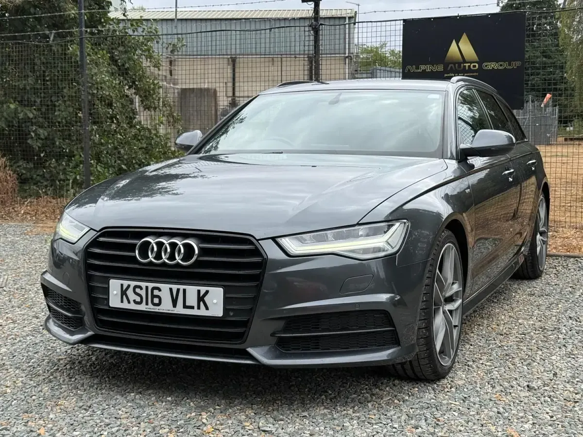 Used Audi A6 Black Edition 187 HP (137 kW) 2016 Grey Estate