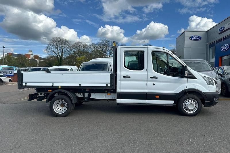 Used Ford Transit 130 HP (95 kW) 2025 Frozen white (solid colour) Cabriolet