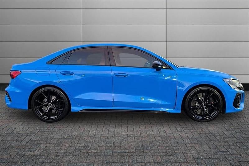 Used Audi RS3 Comfort 400 HP (294 kW) 2022 Turbo blue Sedan