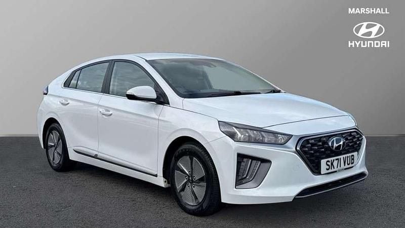 White Used 2021 Hyundai Ioniq Premium Sedan | £14,361 (Fair price) - Image 1/4